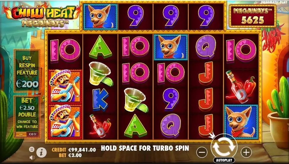 Chilli Heat Megaways slot spelautomat casinochecken