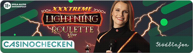 xxxtreme lightning roulette live casino casinochecken