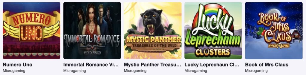 microgaming nya spel casinochecken