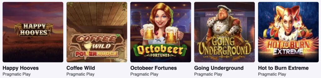 pragmatic play nya spel casinochecken