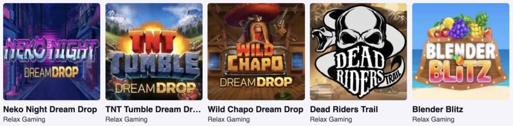 relax gaming nyheter casinochecken