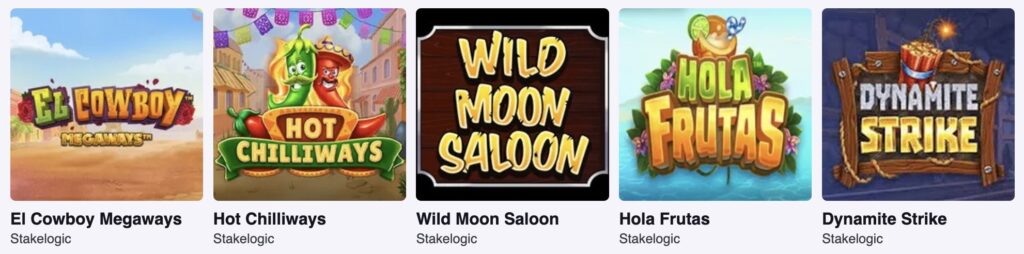 stakelogic nya spel casinochecken